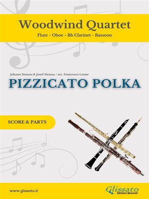 cover image of Woodwind Quartet "Pizzicato Polka" score & parts